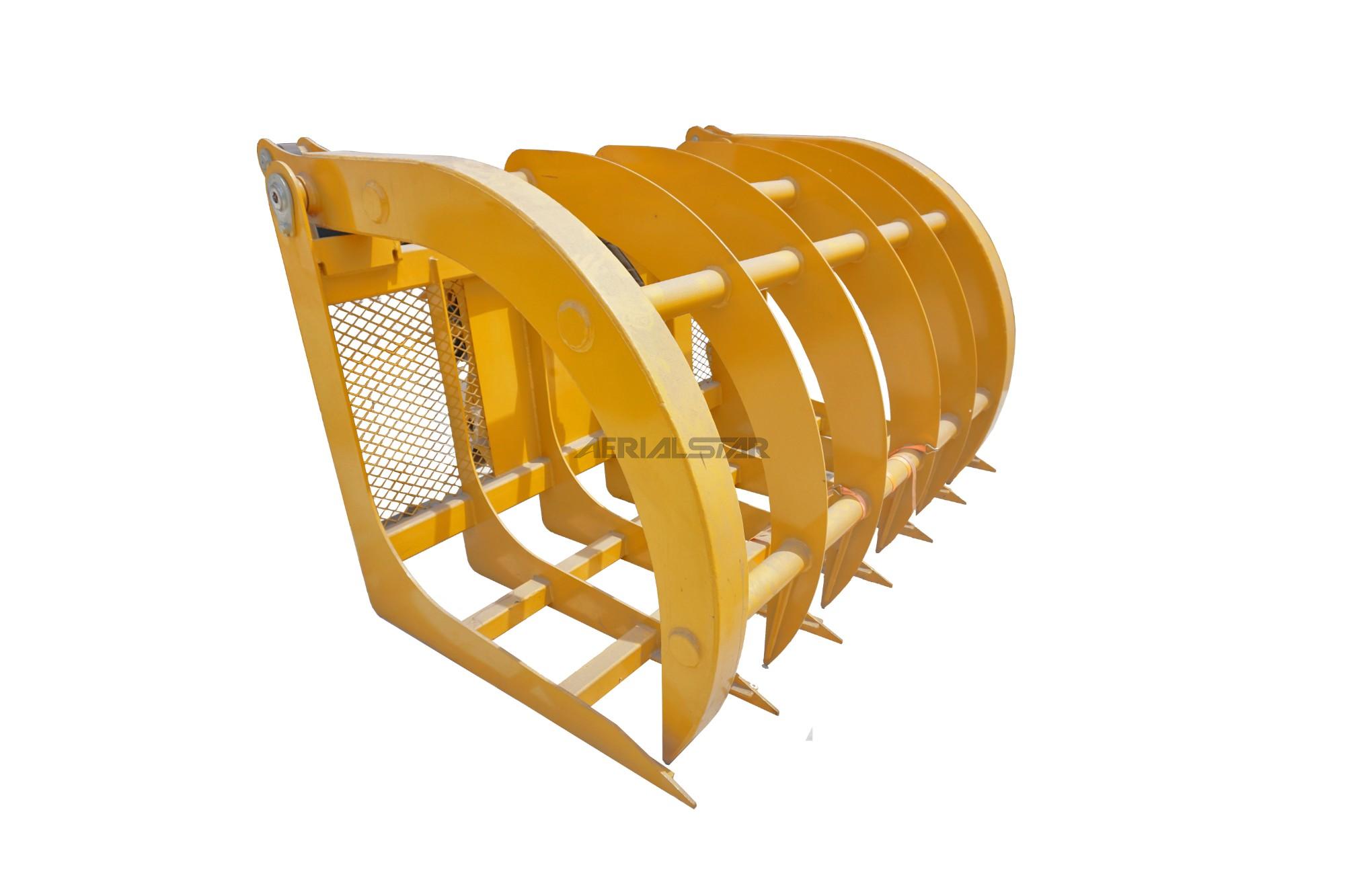 Grapple rake