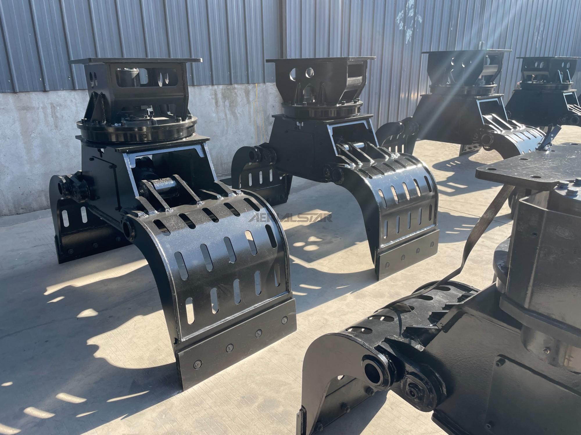 Hydraulic Rock grapple